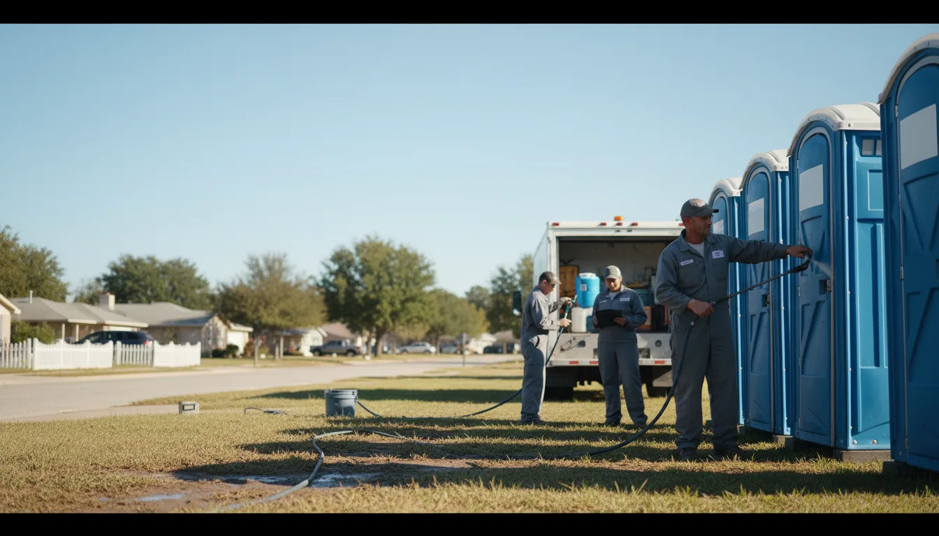 Long-Term Portable Toilet Rental in Mount Sterling, WI near me